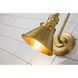 Provence 1 Light 6 inch AGB Bath Light Wall Light in Antique Brass
